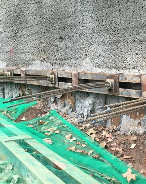 盐城建湖县锚索支护